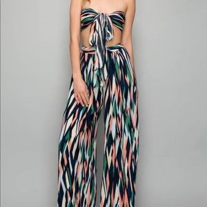 Multi Colored Two piece set